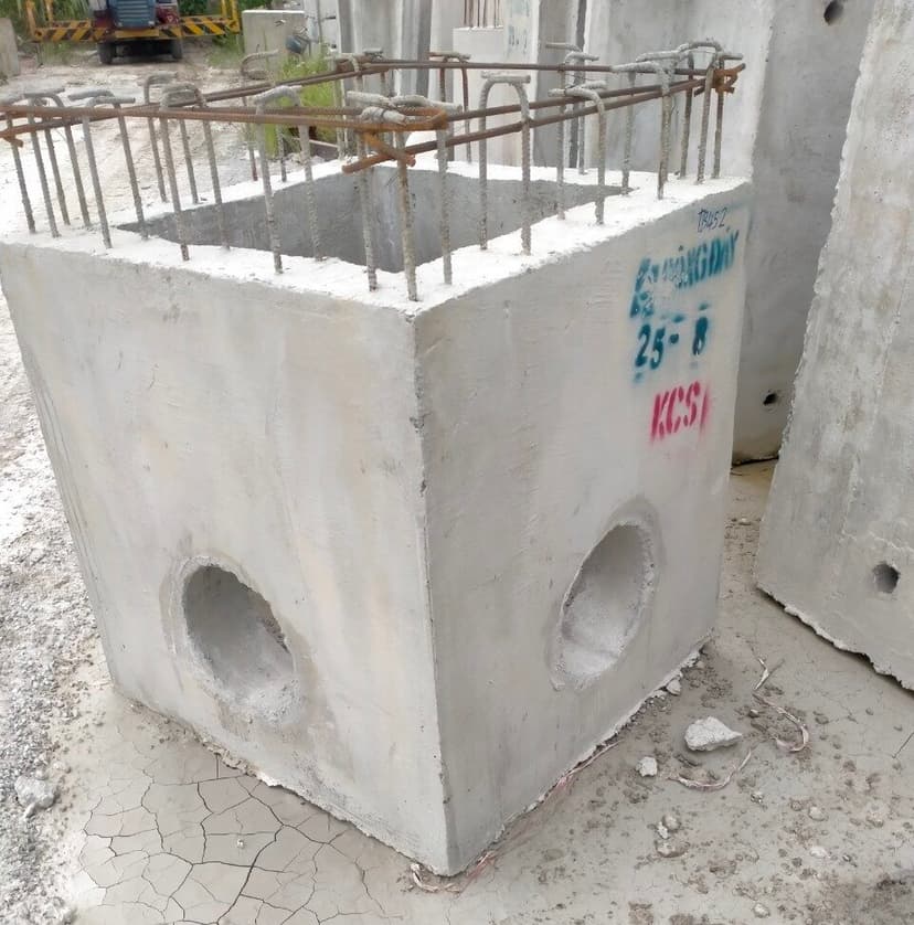 Hố ga Bê tông 1000x1200x1200MM